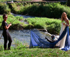 Riprese sul fiume Santa Susanna